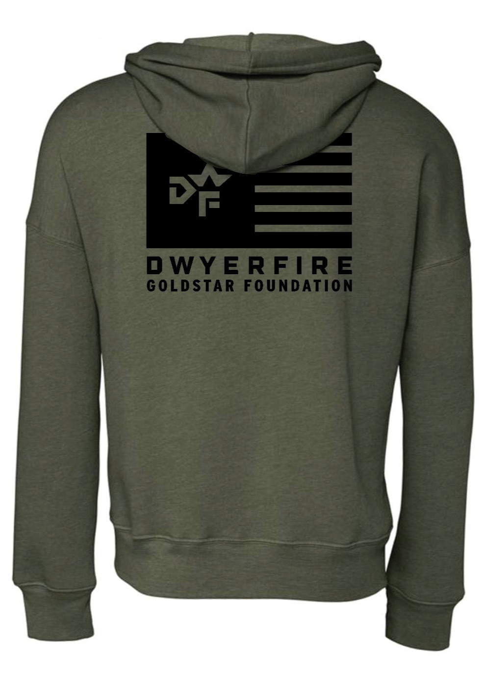 DWYERFIRE Military Green Hoodie